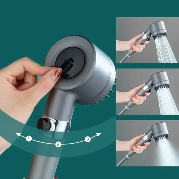 High Pressure 3 Modes Shower Head